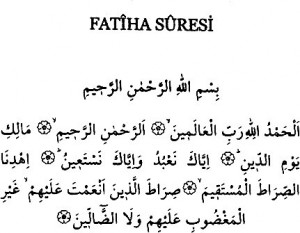 Rüyada Fatiha suresini okumak