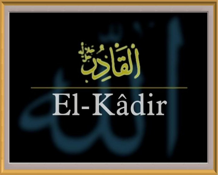 El-Kadir El-Muktedir