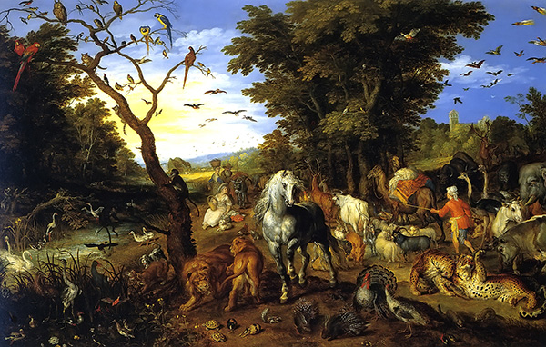 Entry of the Animals Into Noah's Ark